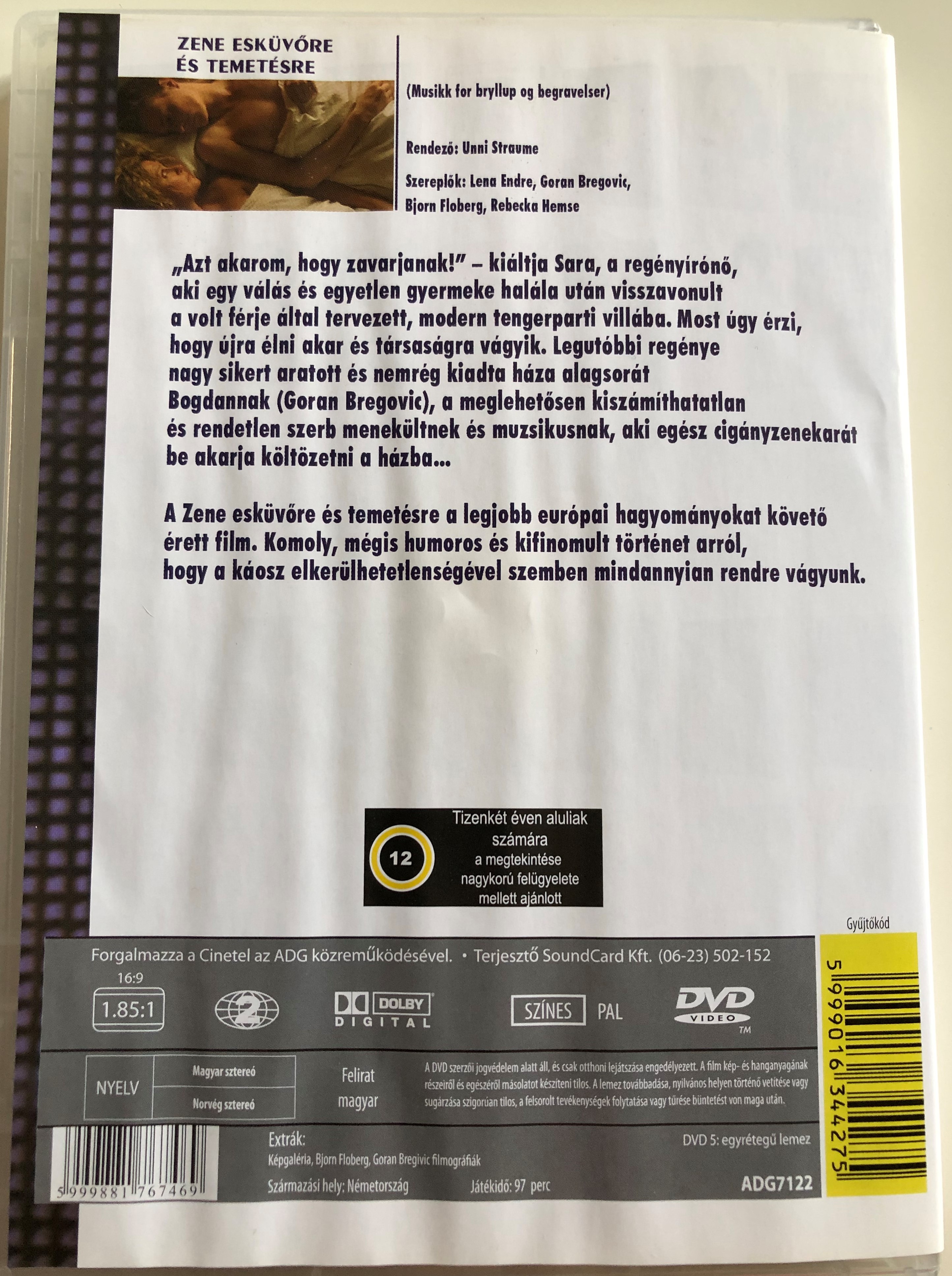 Musikk for bryllup og begravelser DVD 2002 Zene esküvőre és temetésre 1